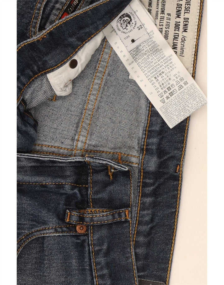 Jean Slim Homme Diesel W32 L30 Lyocell Bleu Marine