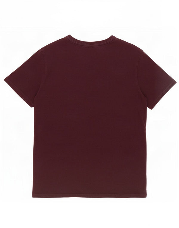 Fred Perry T-Shirt Homme Top XL Coton Bordeaux