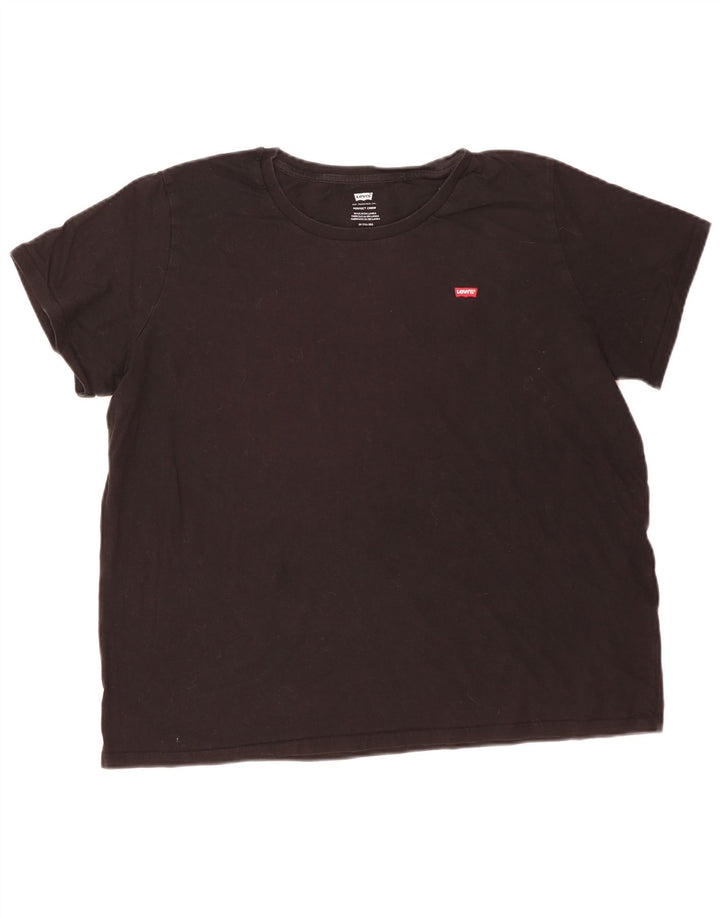 Levi's T-Shirt Homme Noir 2XL Coton