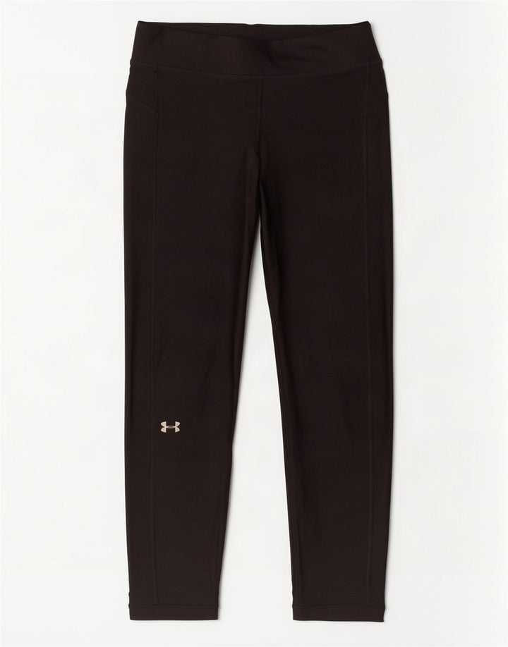 Under Armour Legging Heat Gear pour femme UK 44 Noir moyen