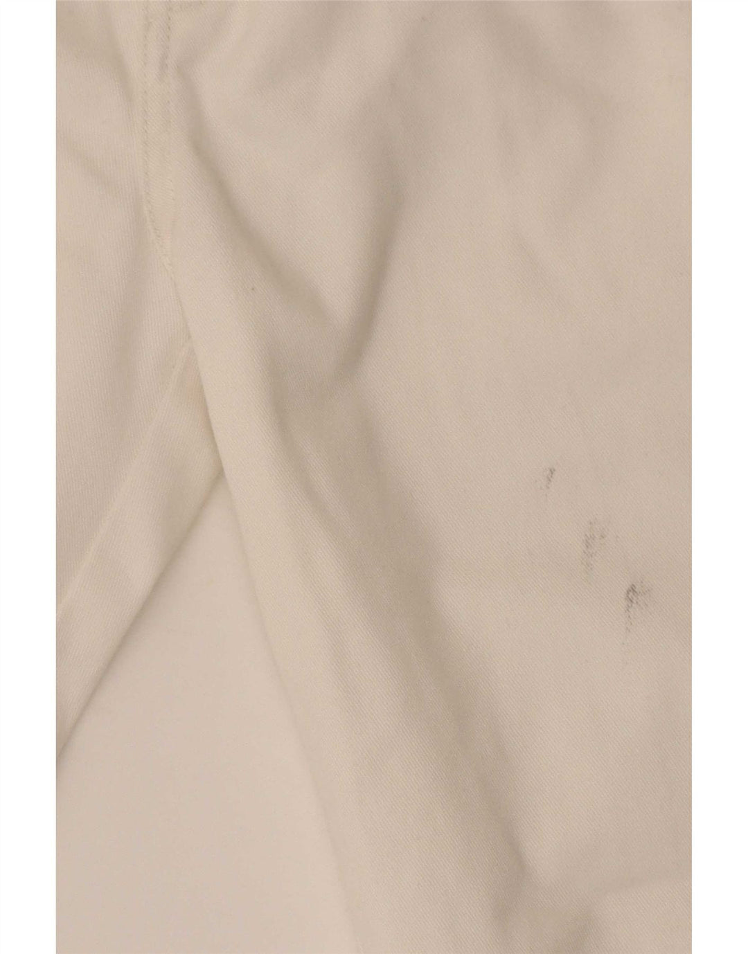 Dickies Pantalon court taille haute pour femme W28 L25 Blanc Polyester