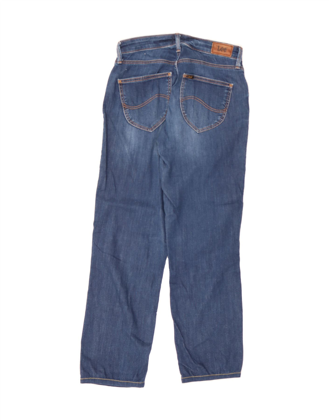 LEE Womens Marion Straight Jeans W27 L28 Blue Cotton Vintage Lee and Second-Hand Lee from Messina Hembry 