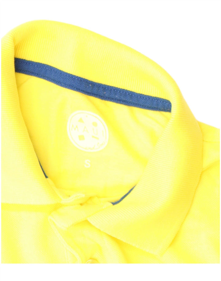 MAUI AND SONS Polo Homme Petit Jaune Coton