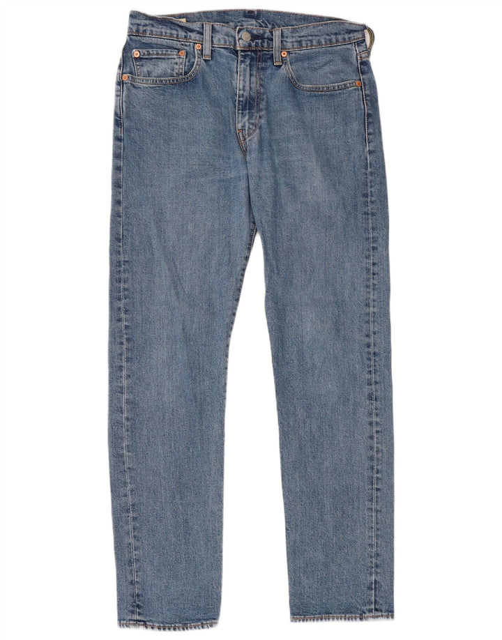 Levi's Jean Droit 502 Homme Bleu W32 L32 Coton