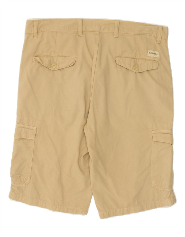CARRERA Mens 618 Cargo Shorts IT 48 Medium W30  Beige Cotton Vintage Carrera and Second-Hand Carrera from Messina Hembry 