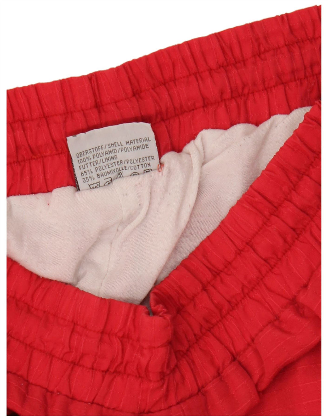 Reusch Pantalon De Survêtement Joggers Small Rouge Colourblock Polyamide Homme