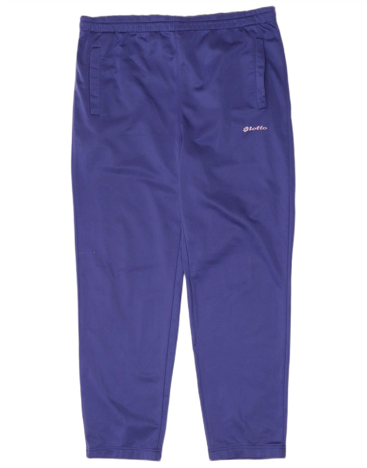 Lotto Pantalon De Survêtement Homme Large Bleu Polyester