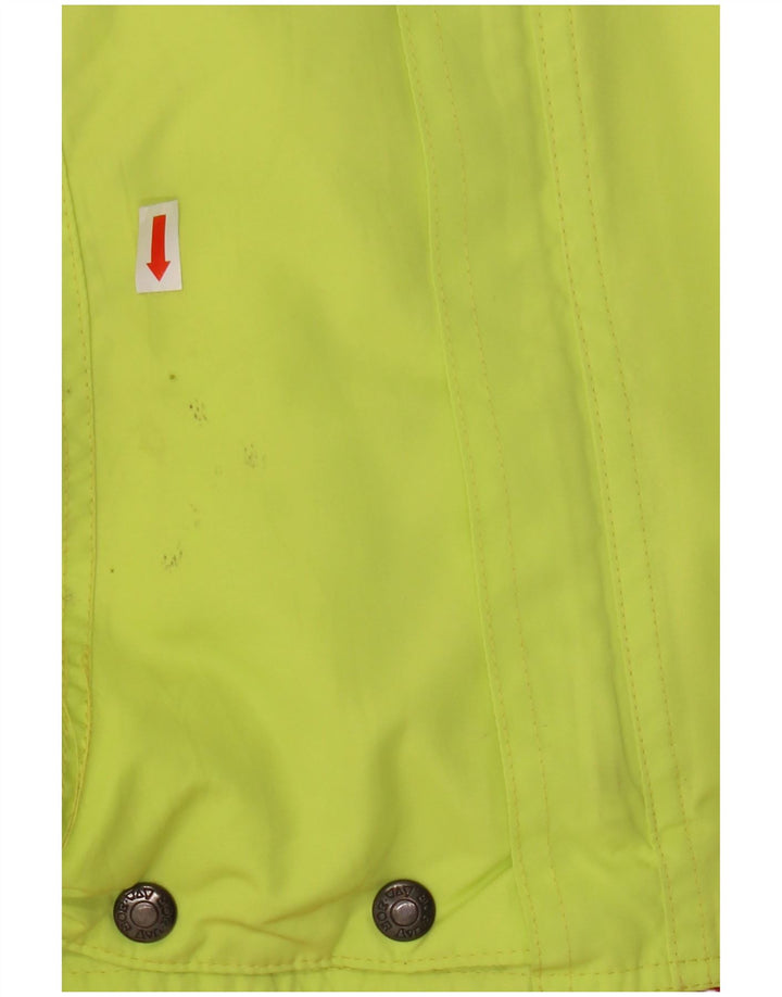 Norvège Veste de ski à capuche pour homme IT 50 Large Green Colourblock Nylon