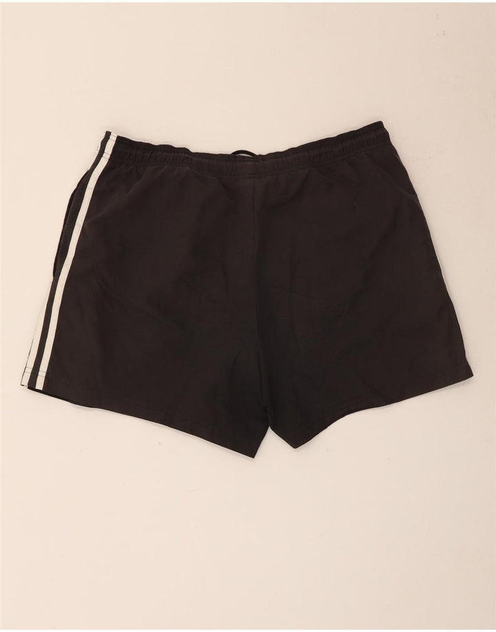 Adidas Short de sport pour homme Large Noir Polyester