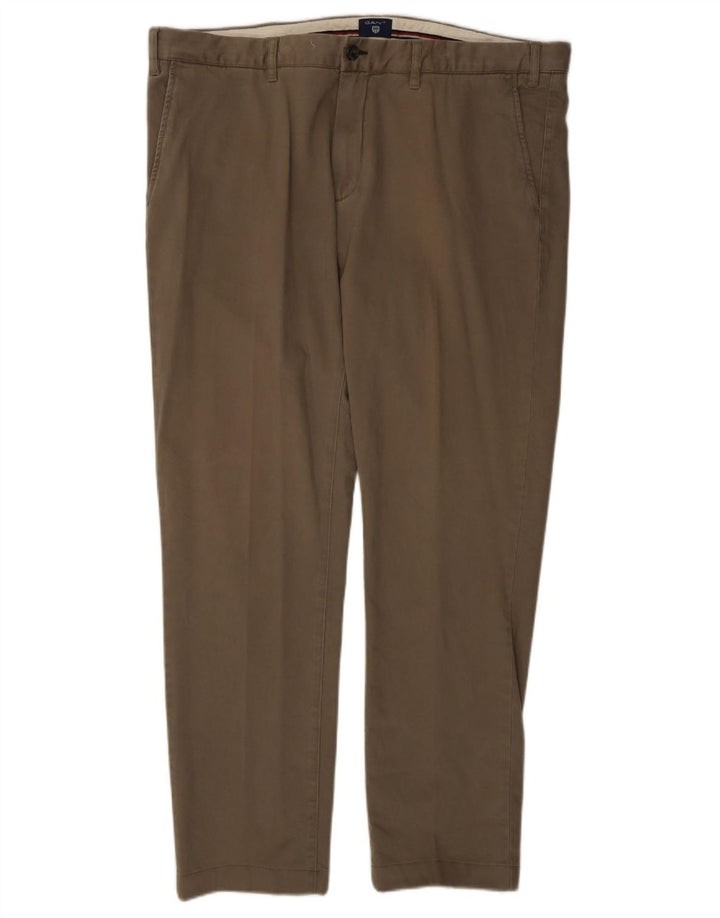 Gant Pantalon Chino Slim Homme W40 L32 Kaki