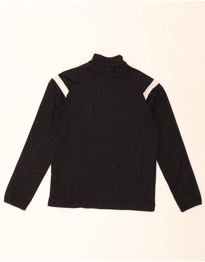 Adidas Climalite Pull Survêtement Top Garçon 11-12 Ans Grand Noir