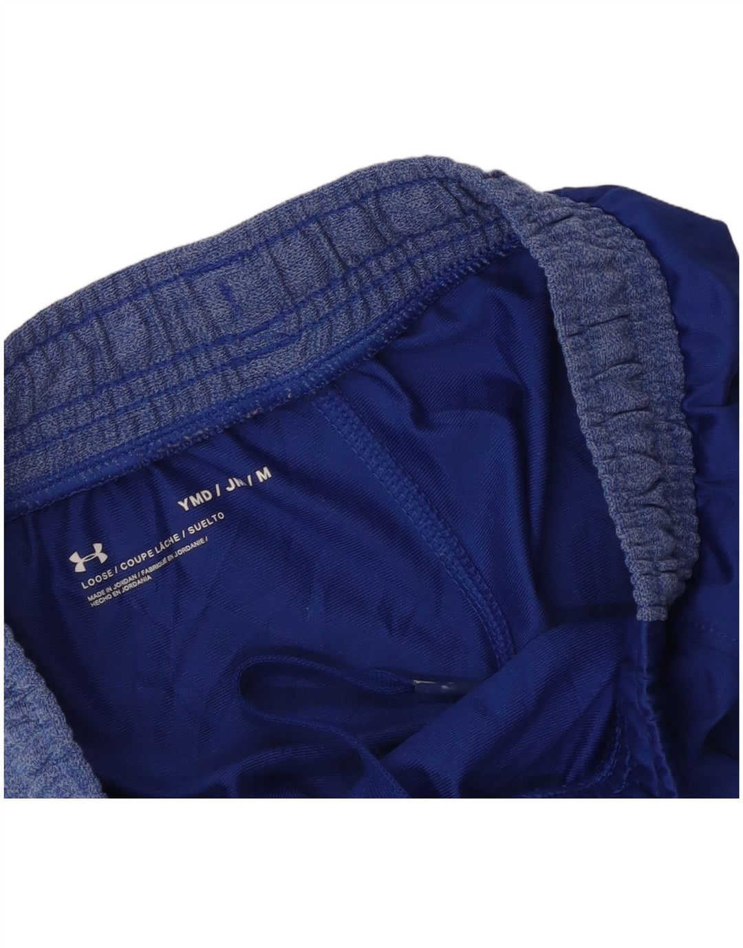 Under Armour Short de Sport Garçon 9-10 Ans Bleu Moyen