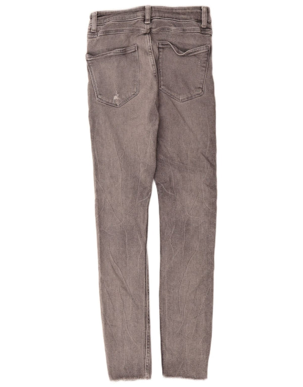 Zara Jean skinny femme EU 36 XS W26 L27 Gris