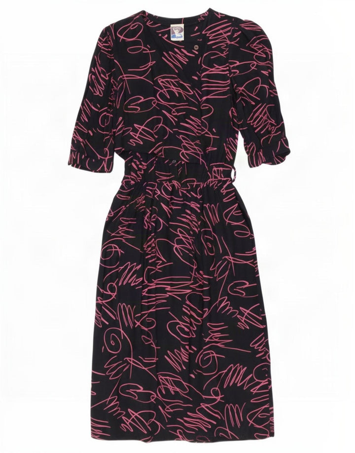 Yessica Womens By C&A Robe longue à motif abstrait EU 40 Noir moyen