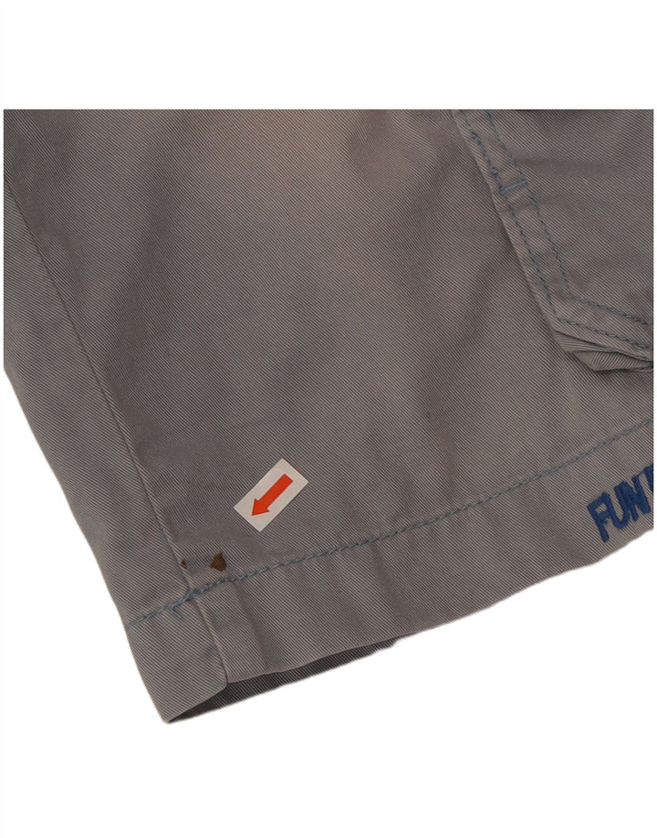 DESIGUAL Boys Cargo Shorts 11-12 Years W28  Blue Cotton