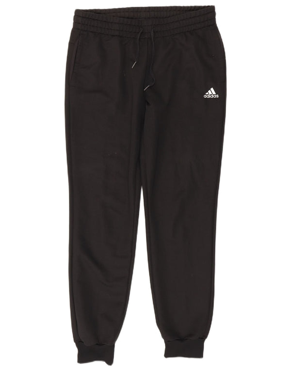 Adidas Pantalon de survêtement pour femme Joggers UK 12/14 Polyester noir moyen