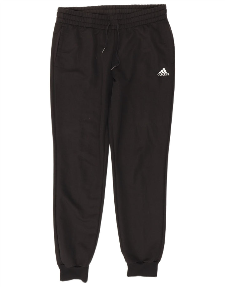 Adidas Pantalon de survêtement pour femme Joggers UK 12/14 Polyester noir moyen