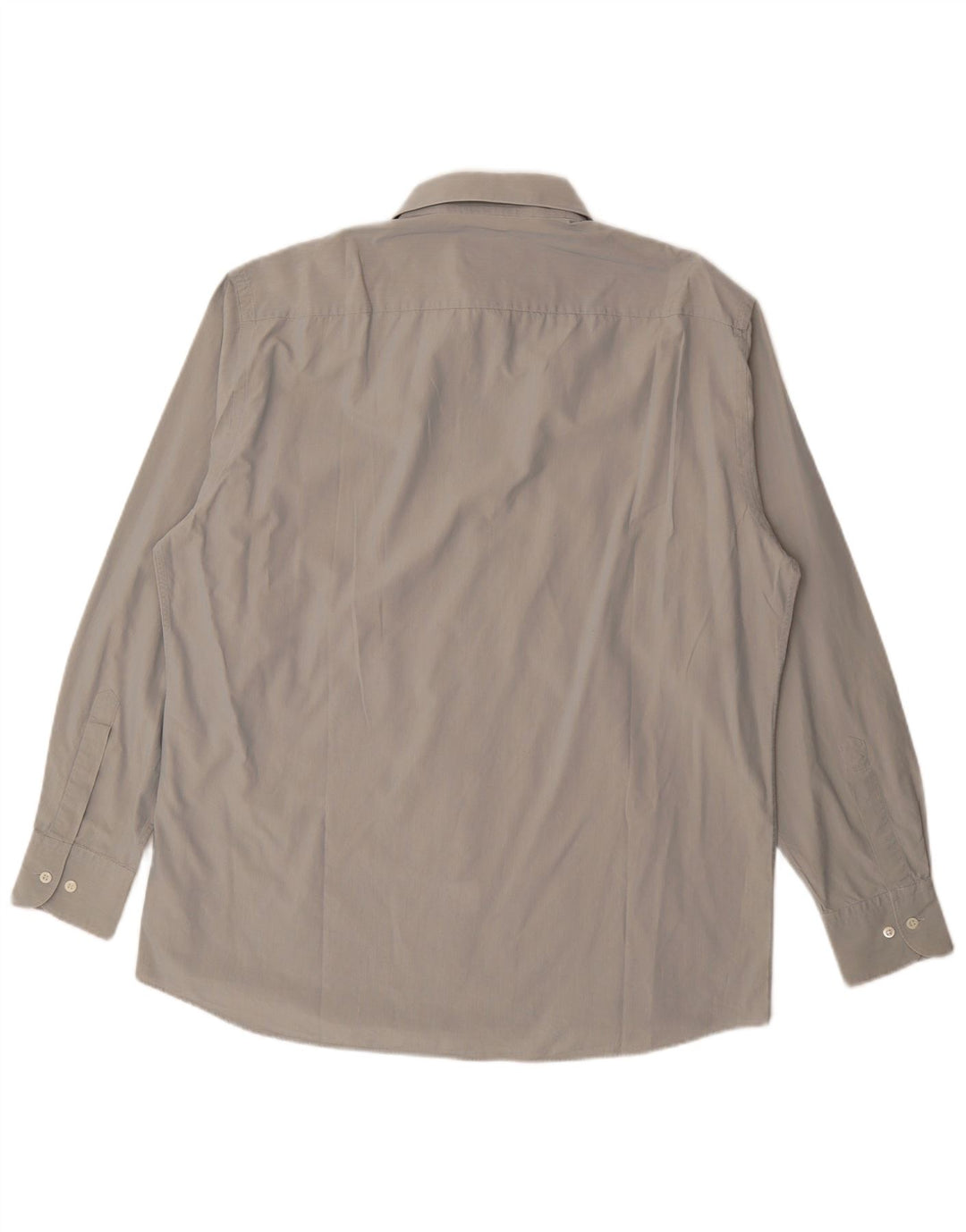 HUGO BOSS Mens Shirt Size 42 16 1/2 Large Grey Cotton Classic