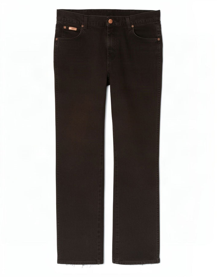 Wrangler Jean Droit Texas Homme W36 L32 Noir Coton