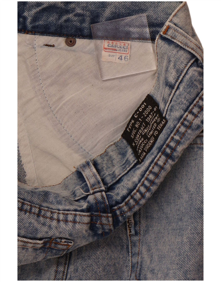 Casucci Jupe en Jean Femme IT 46 Large W30 Bleu Coton