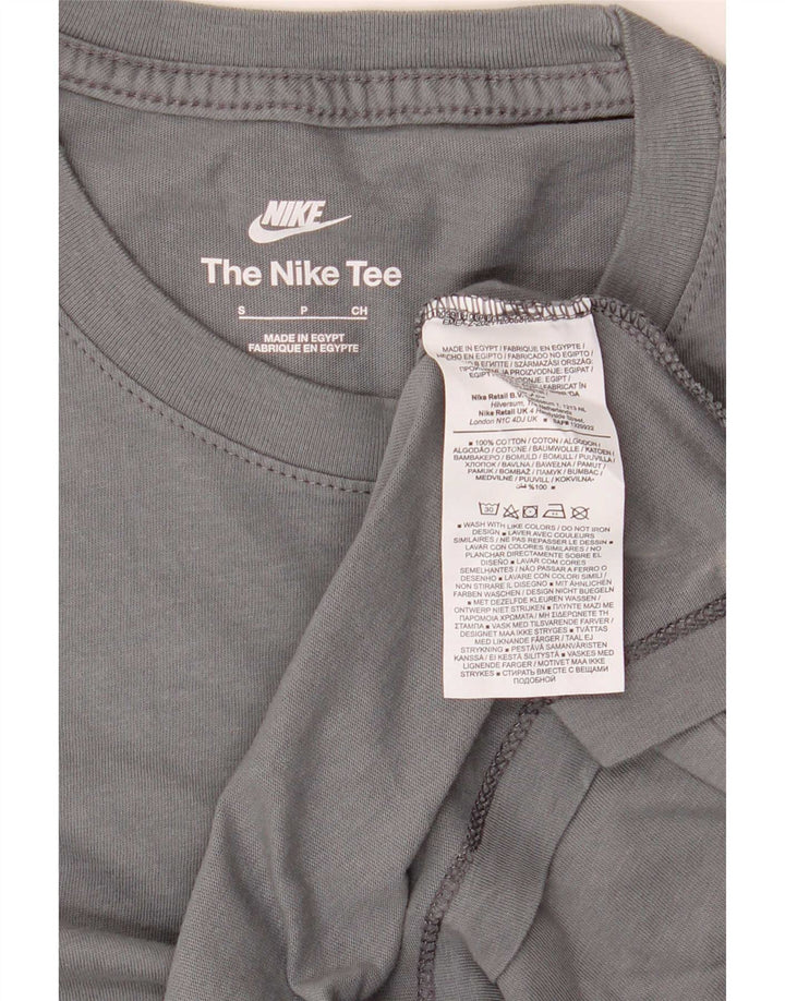 Nike T-Shirt Homme Petit Gris Coton