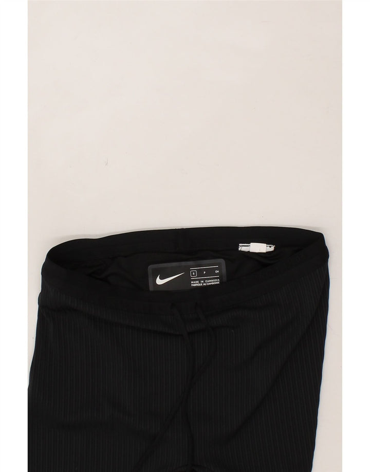 NIKE Womens Tracksuit Trousers UK 8 Small  Black Pinstripe Vintage Nike and Second-Hand Nike from Messina Hembry 