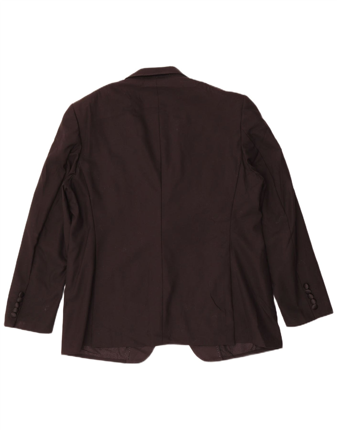 Marks & Spencer Veste blazer à 1 bouton pour homme UK 46 XL Noir Laine vierge