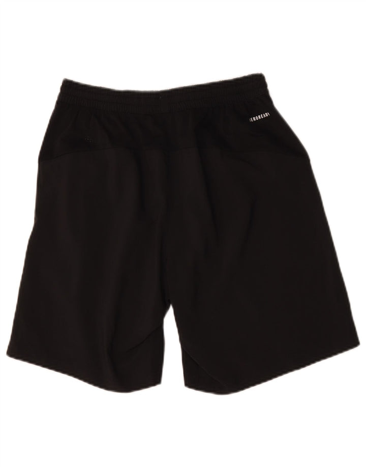 Adidas Short de sport Aeroready pour hommes, petit, noir, polyester