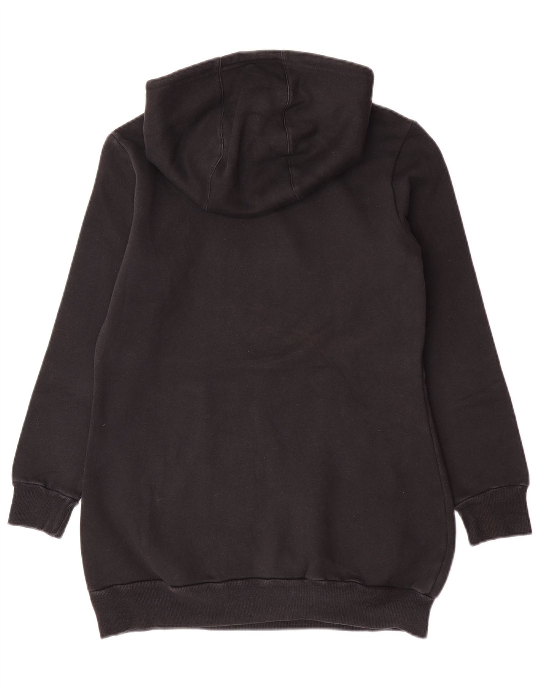 Adidas Pull à capuche graphique pour femme IT 46 Large Noir Polyester