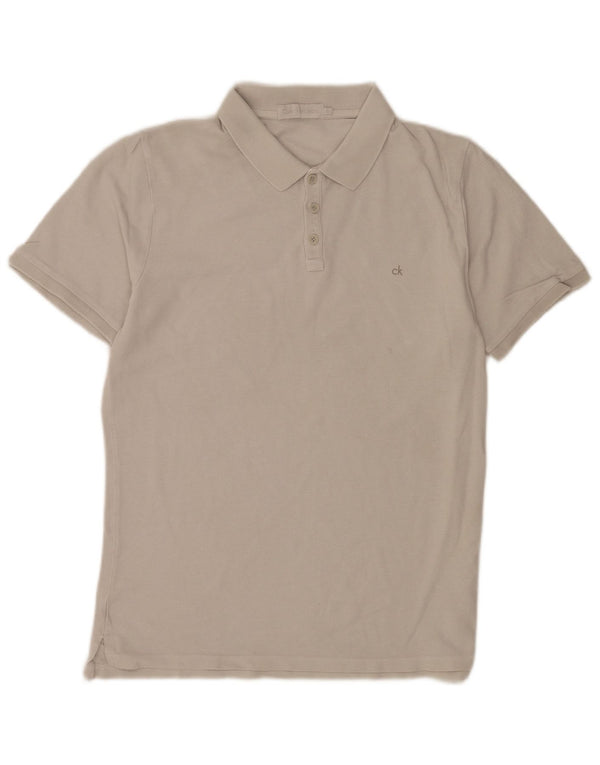 Calvin Klein Jeans Polo Homme Grand Gris Coton