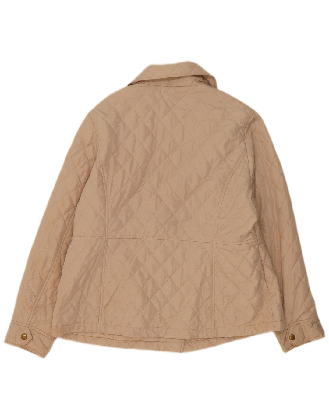 Marks & Spencer Veste matelassée pour femme UK 16 Large Beige Polyester