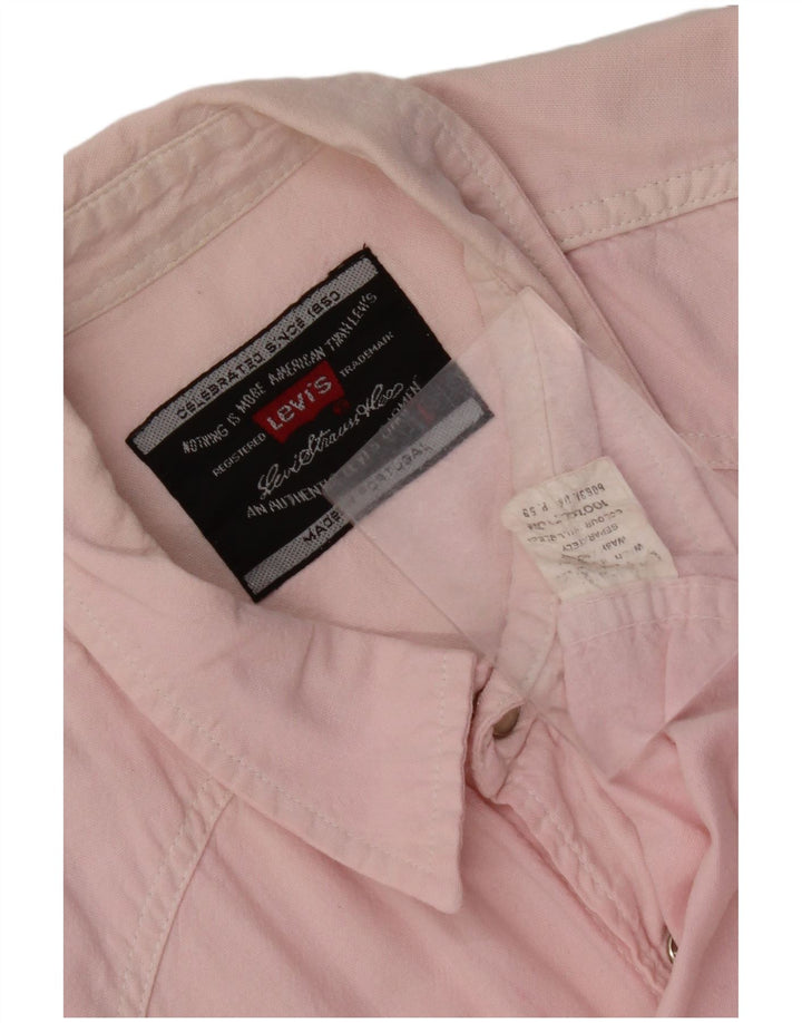 LEVI'S Chemise Homme Large Rose Coton