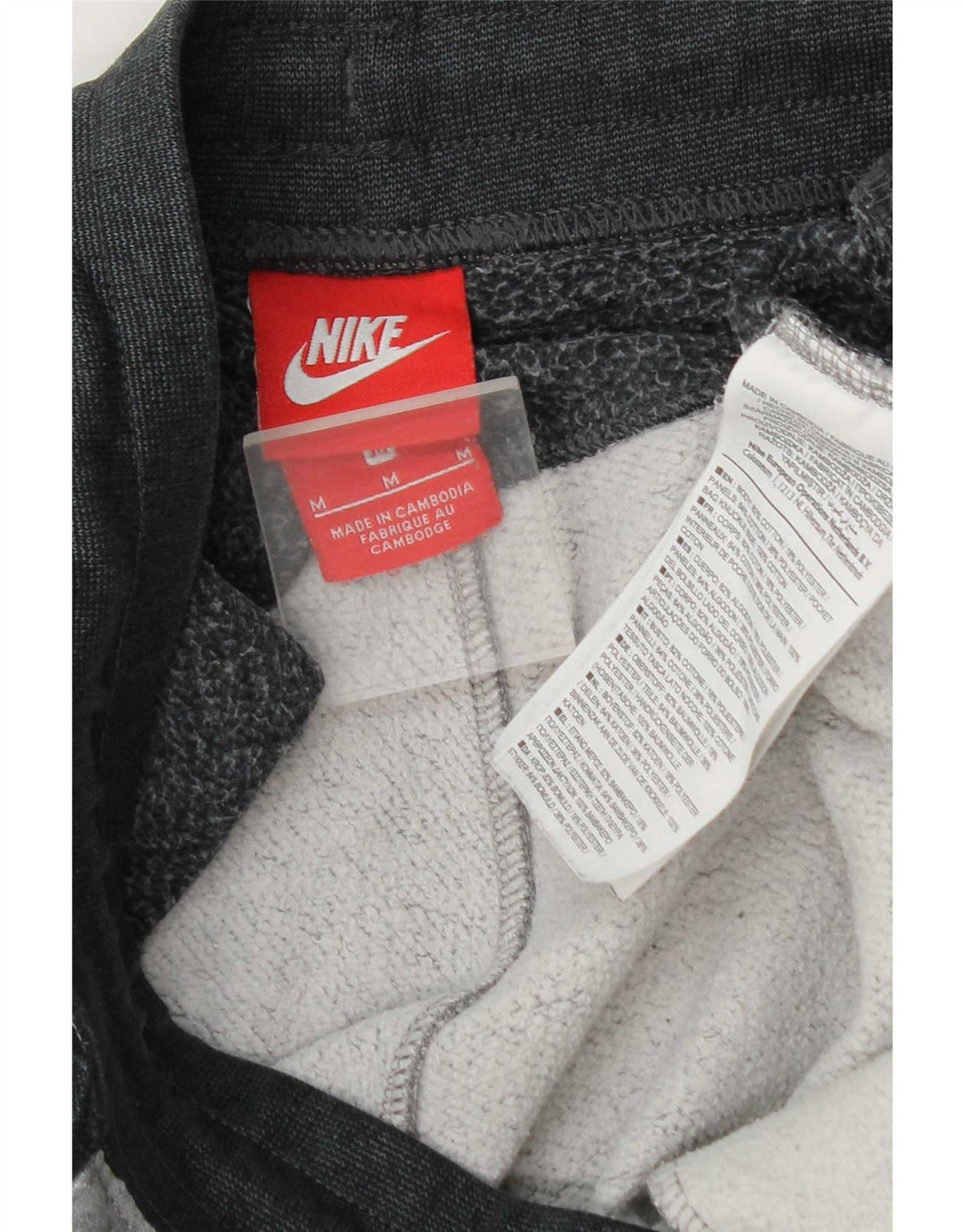 Pantalon de survêtement Nike Homme Pantalon de jogging en coton color block gris moyen
