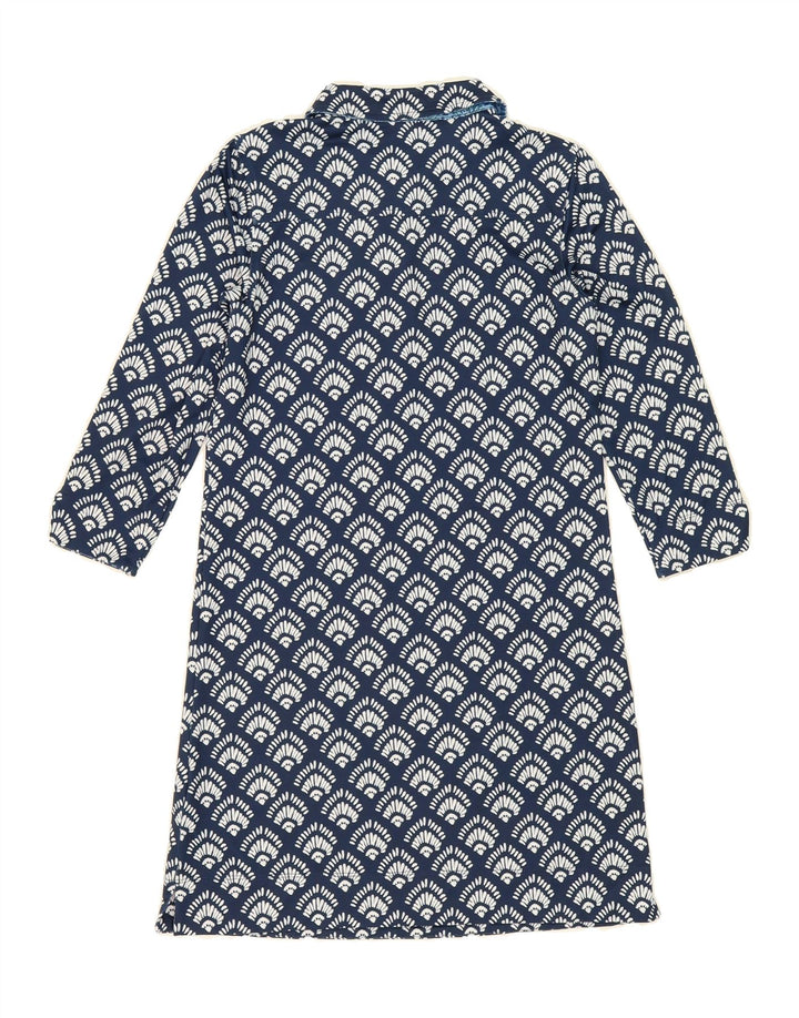 VINEYARD VINES Womens Abstract Pattern Sheath Dress UK 6 XS Navy Blue Vintage Vineyard Vines and Second-Hand Vineyard Vines from Messina Hembry 