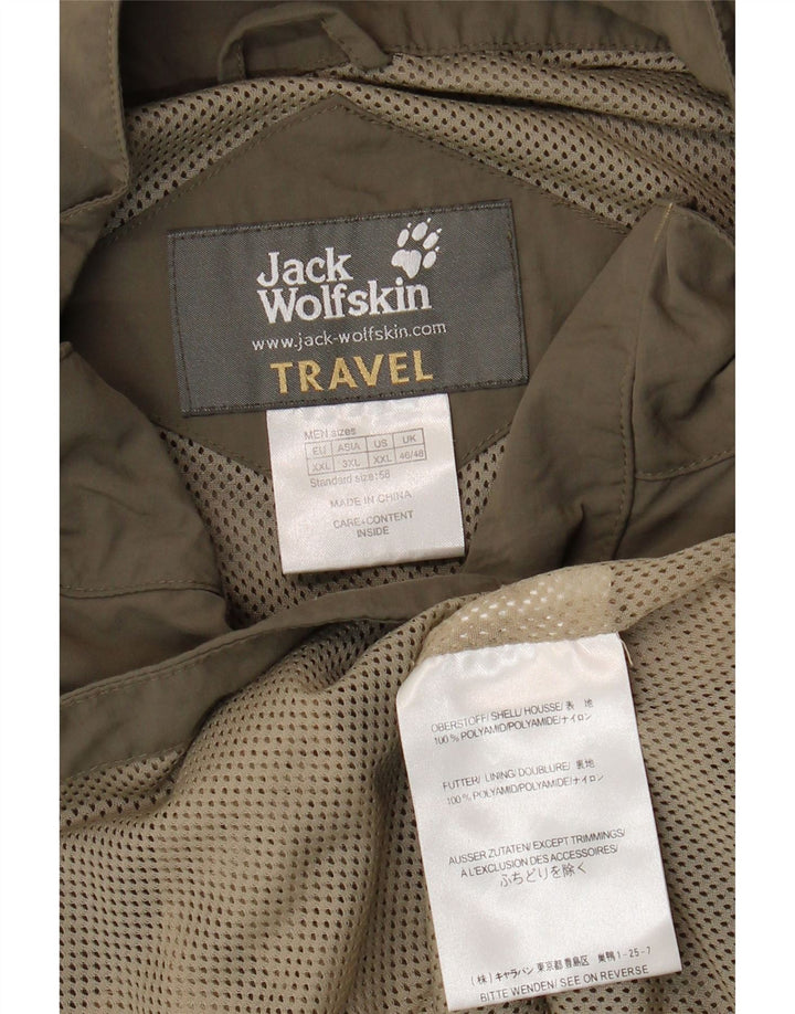 JACK WOLFSKIN Veste de survêtement sans manches pour homme UK 46/48 2XL Gris