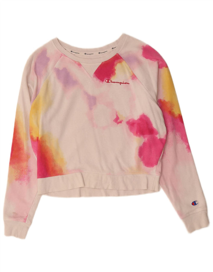 Champion Sweat-shirt coupe ample pour femme UK 14 Medium Multicolore