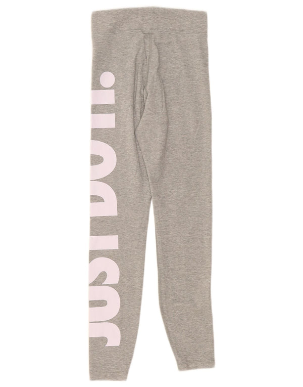 Nike Legging graphique pour femme UK 4 XS Gris Coton