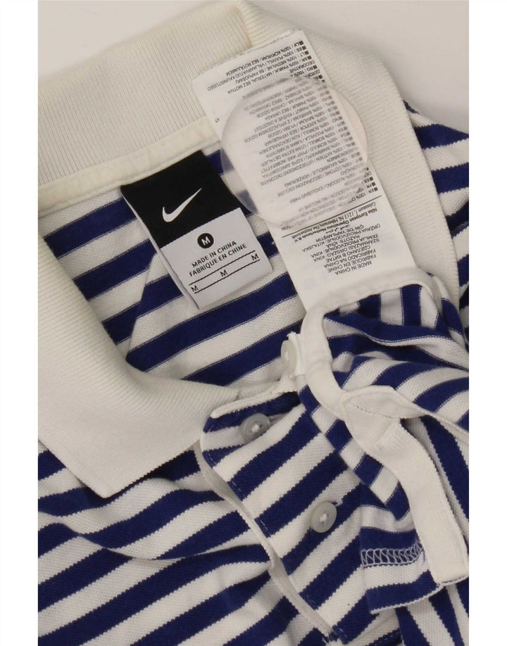 Polo Nike Homme Inter Milan Coton Rayé Bleu Marine Moyen