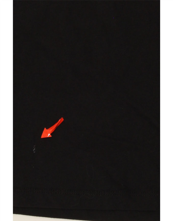 Calvin Klein T-Shirt Graphique Homme Noir Moyen Coton