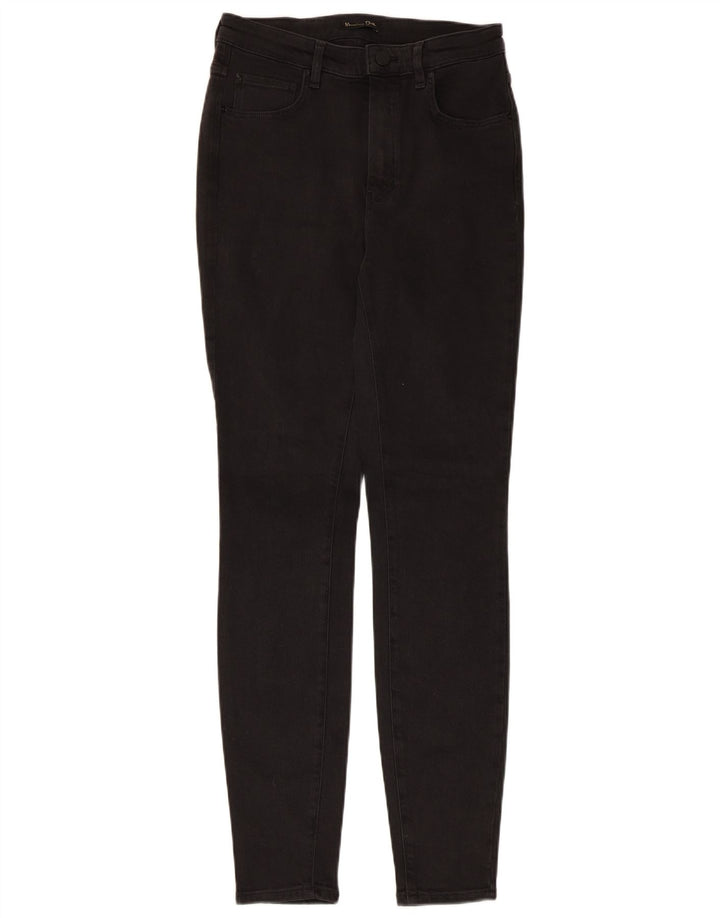 Massimo Dutti Jean skinny femme EU 38 Small W28 L30 Noir Polyester