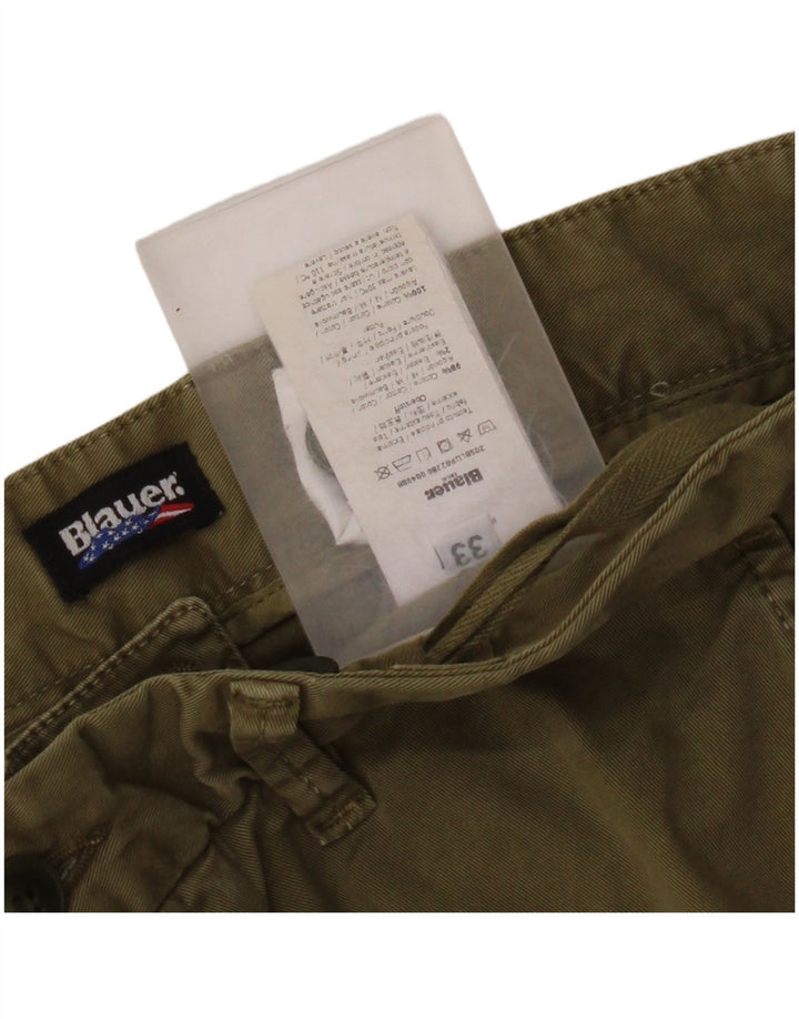 Blauer Short Chino Homme W33 Coton Kaki Moyen