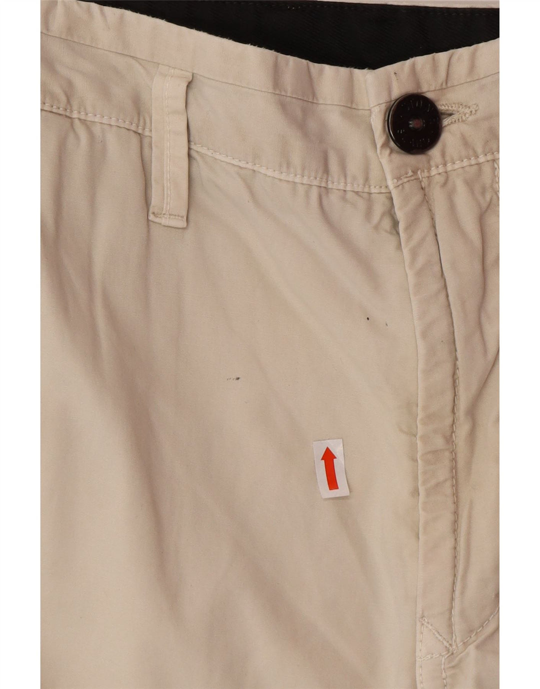 STONE ISLAND Pantalon Cargo Slim Homme W29 L29 Coton Beige