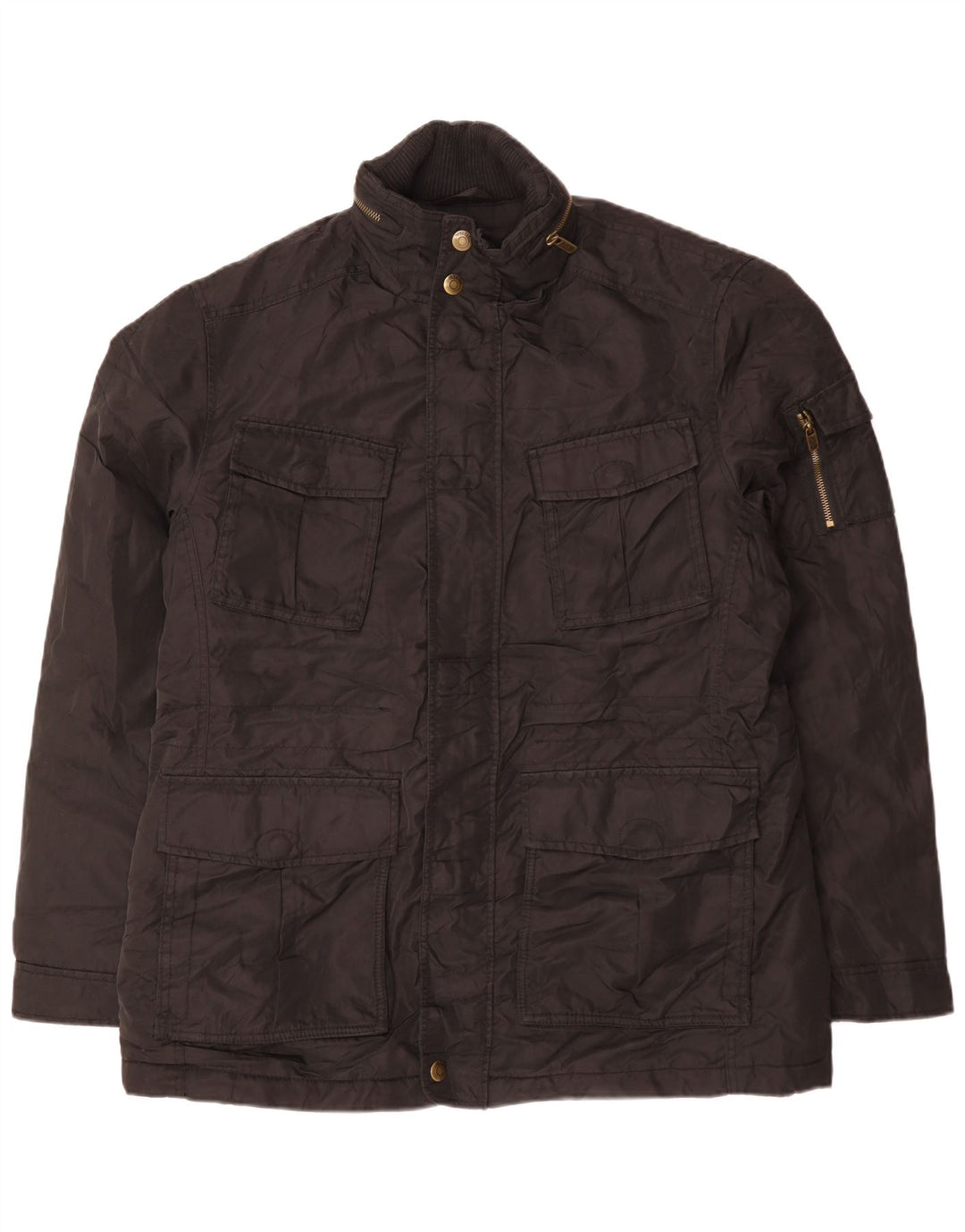 Esprit Veste utilitaire à capuche pour homme UK 44 2XL Noir Polyester