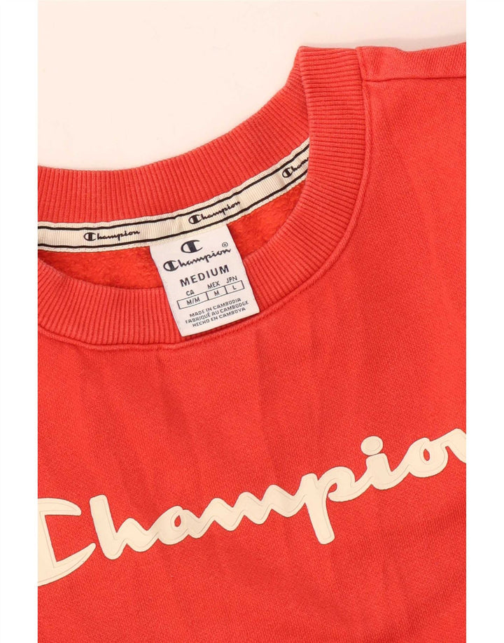 Champion Sweat-shirt graphique pour femme UK 14 Rouge moyen