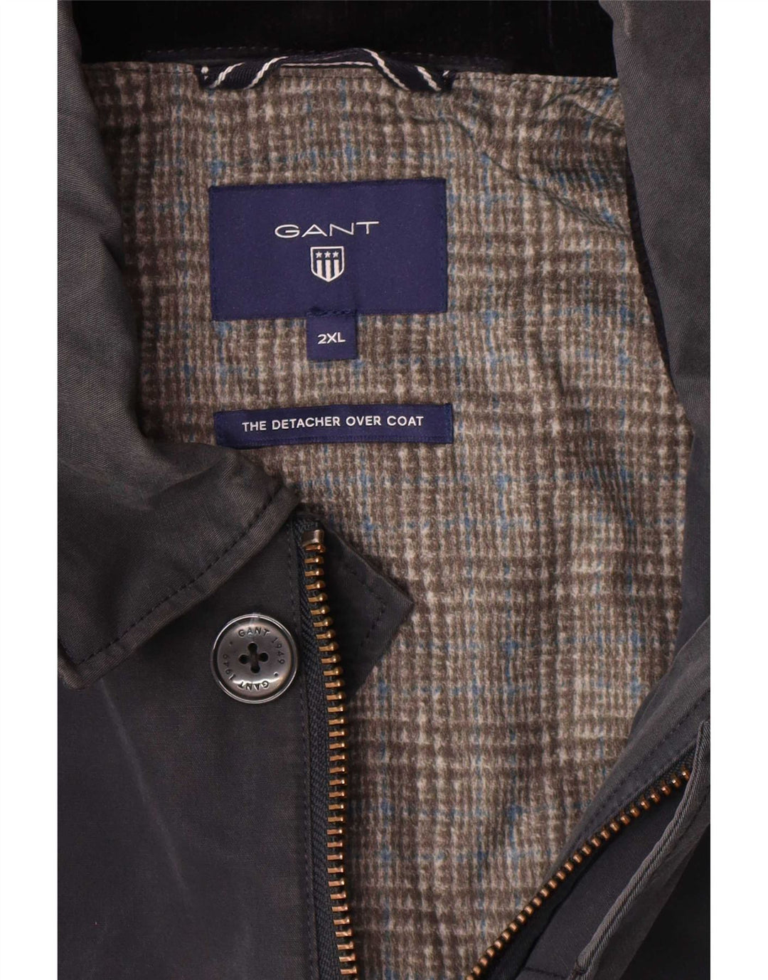 Gant Pardessus Homme UK 44 2XL Bleu Marine