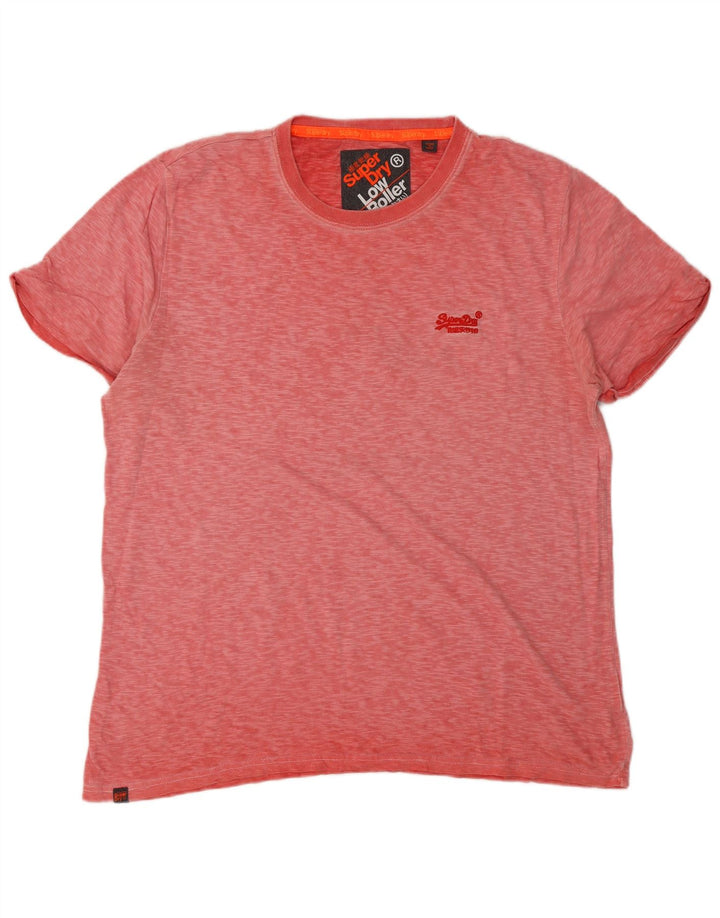 Superdry T-Shirt Low Roller Homme Rose 2XL