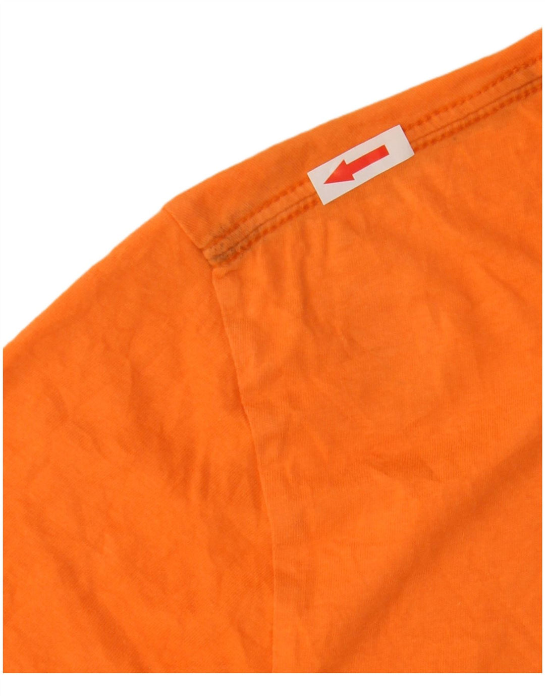 Penguin T-Shirt Graphique Homme Orange Moyen Coton