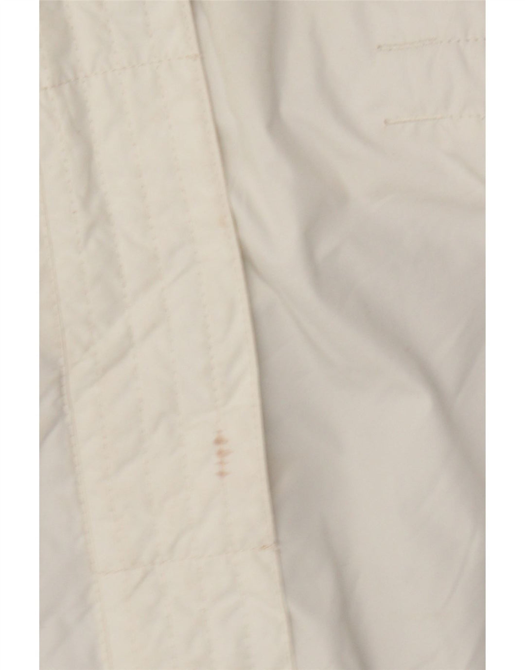 Nike Veste coupe-vent à capuche pour femme UK 14/16 Large Blanc Polyester