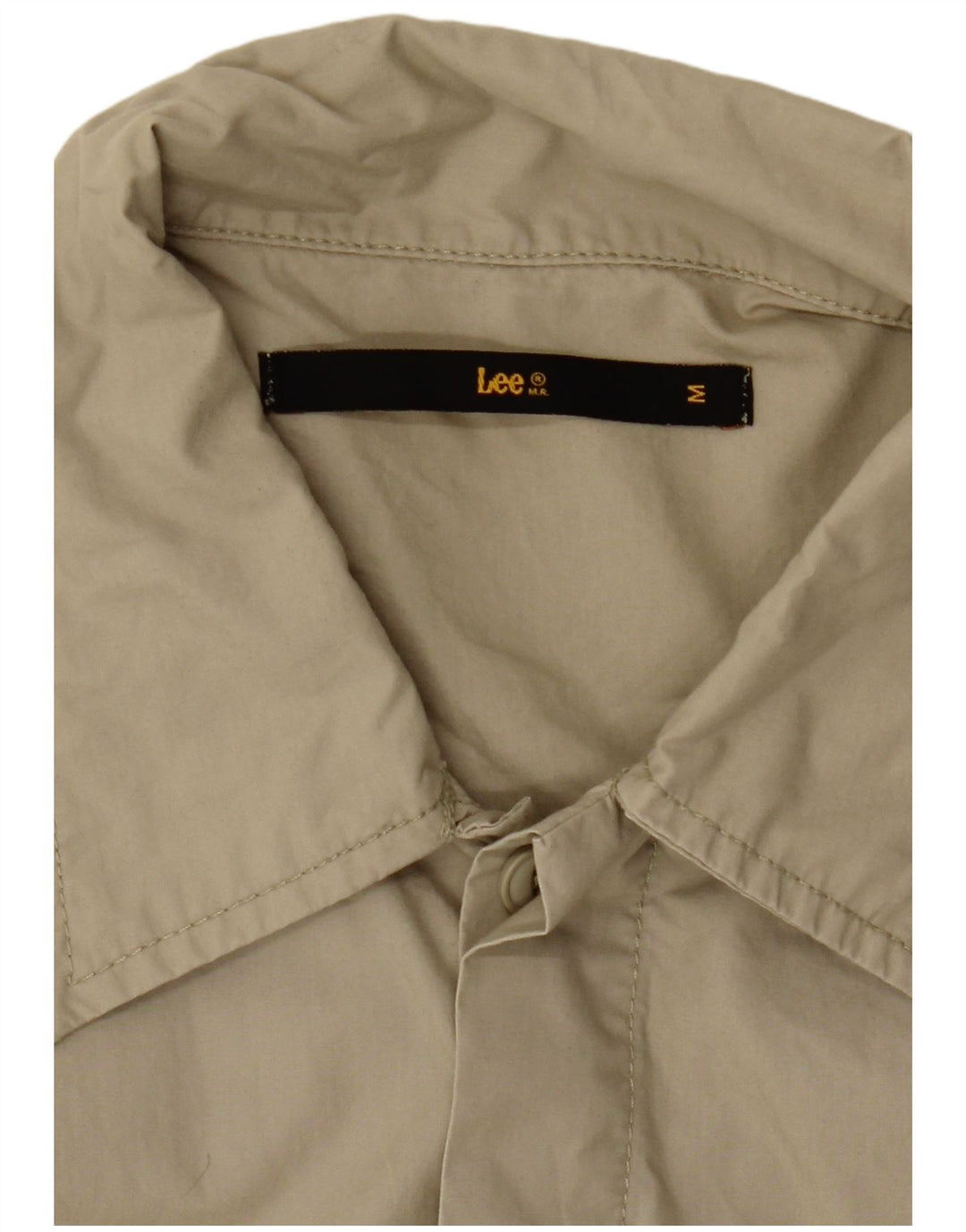 Lee Chemise à Manches Courtes Homme Kaki Moyen