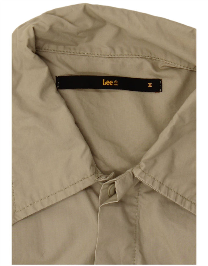 Lee Chemise à Manches Courtes Homme Kaki Moyen